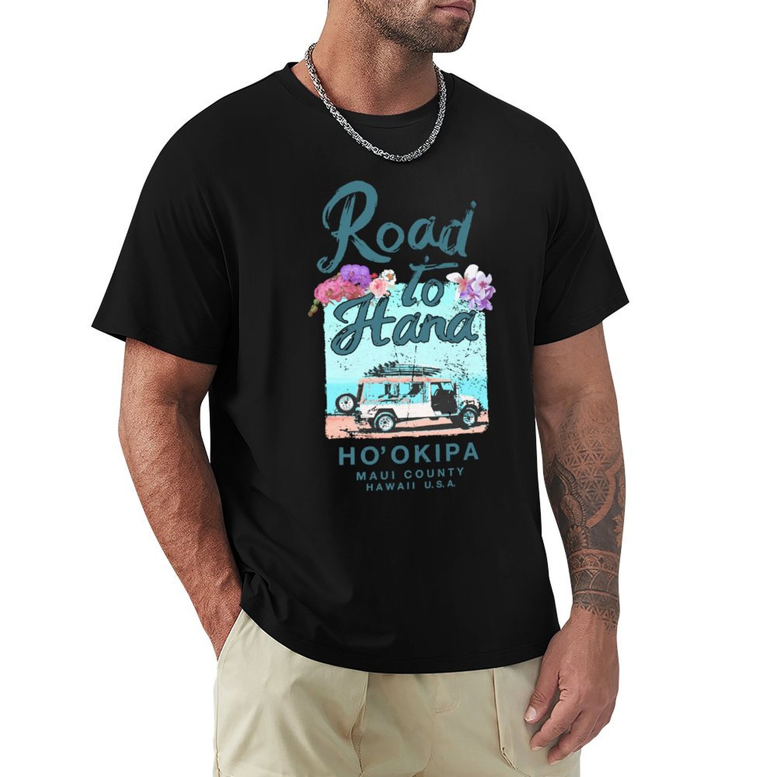 Road to Hana Maui Hawaii Vinta - огляд і ціна Vintage Hawaiian Floral Shirt