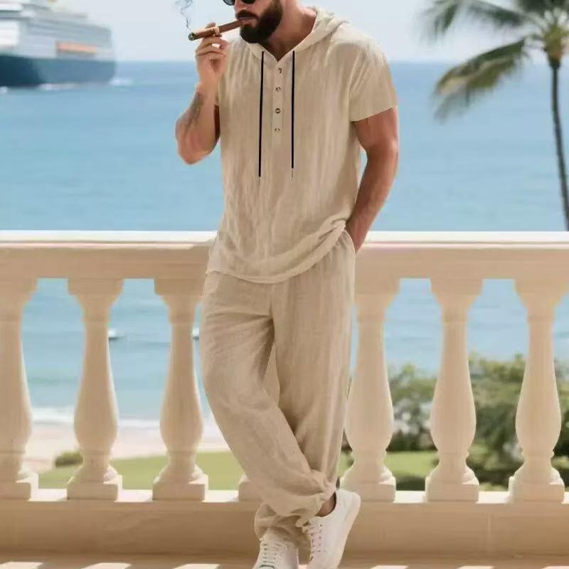 Men American Retro 3D Linen Ho - огляд і ціна Mens Linen Shirt Long Sleeve