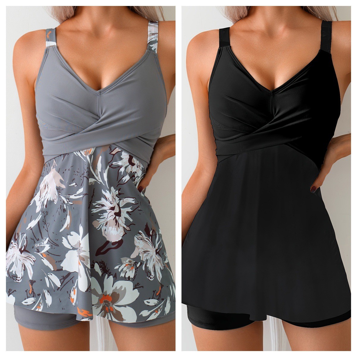 Swimsuit Woman Tankini Two Pie - огляд і ціна Shorts