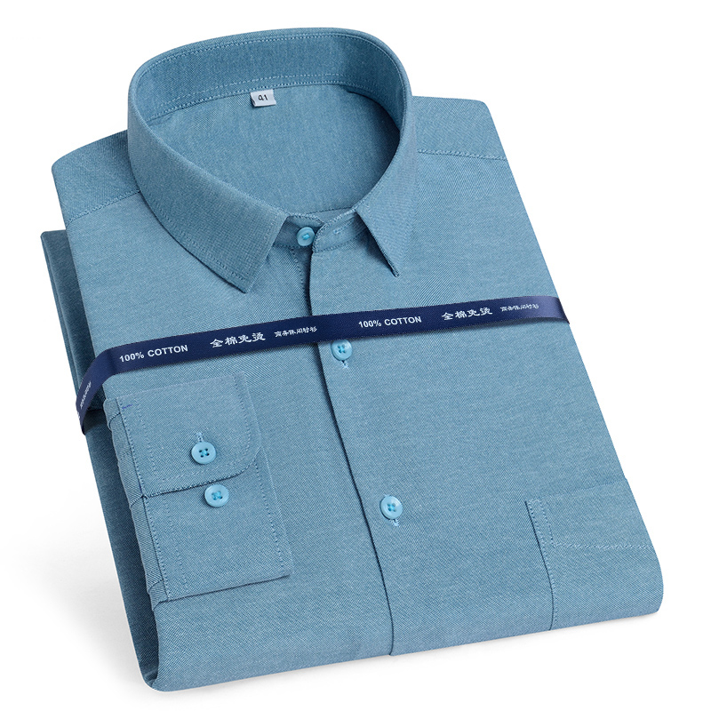 Oversize 11XL 10XL 9XL  Qualit - огляд і ціна Oxford Cotton Casual Shirt Business