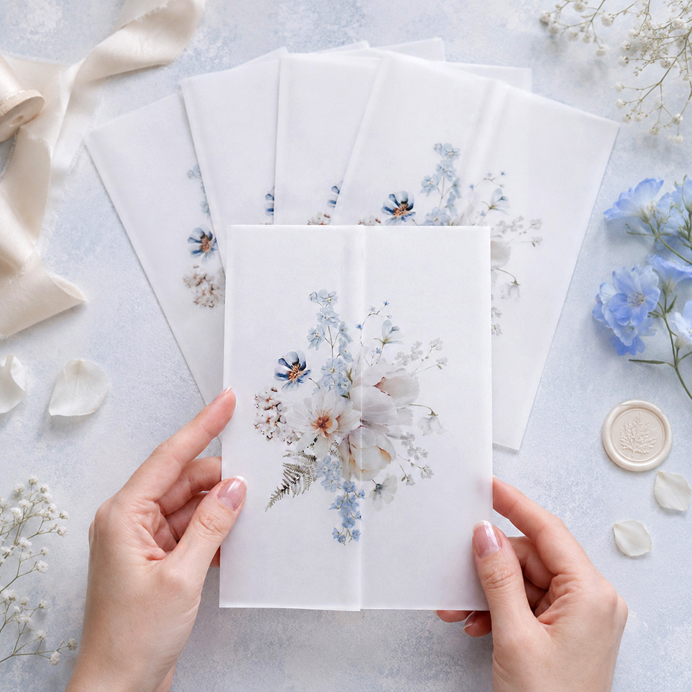 20/50pcs Vellum Wraps for Wedd - огляд і ціна Jackets