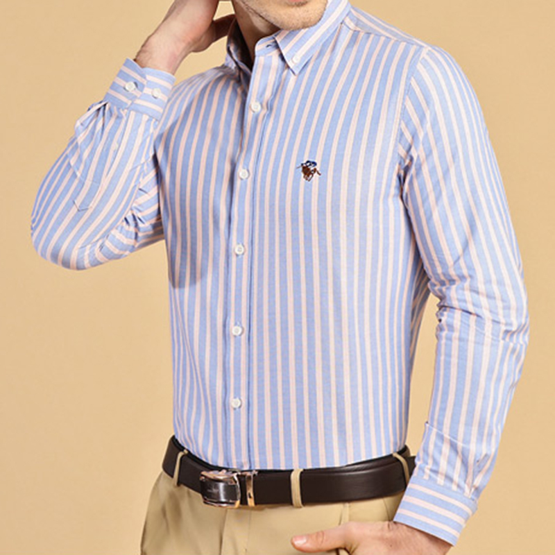 New 100% Cotton Smart Casual L - огляд і ціна Oxford Cotton Casual Shirt Business