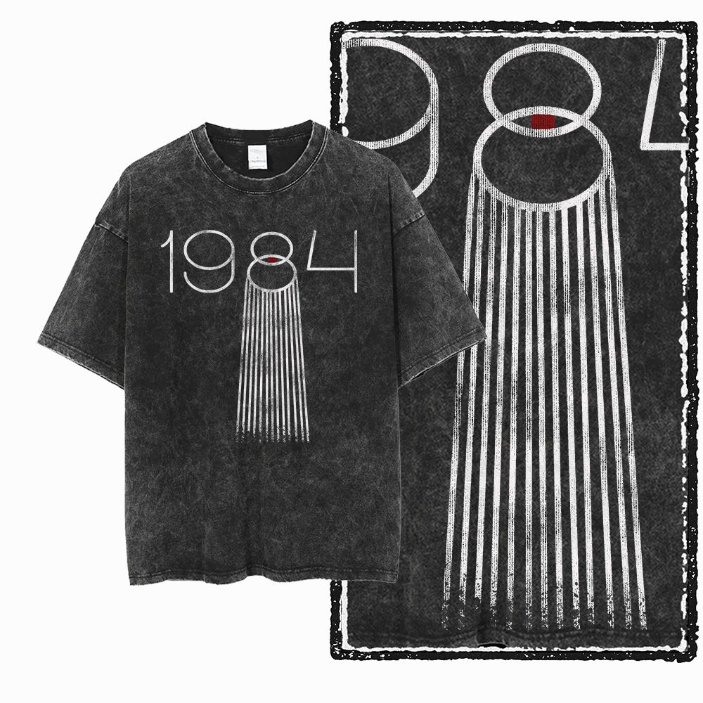 G02 Exclusive 100% Cotton Big  - огляд і ціна Acid Wash Vintage Graphic T Shirt