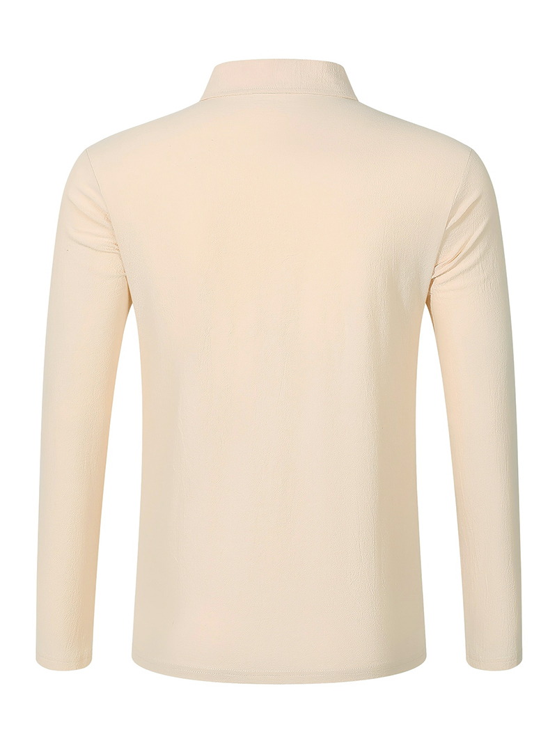 Men's Linen Blend Long Sleeve  - огляд і ціна Mens Linen Shirt Long Sleeve