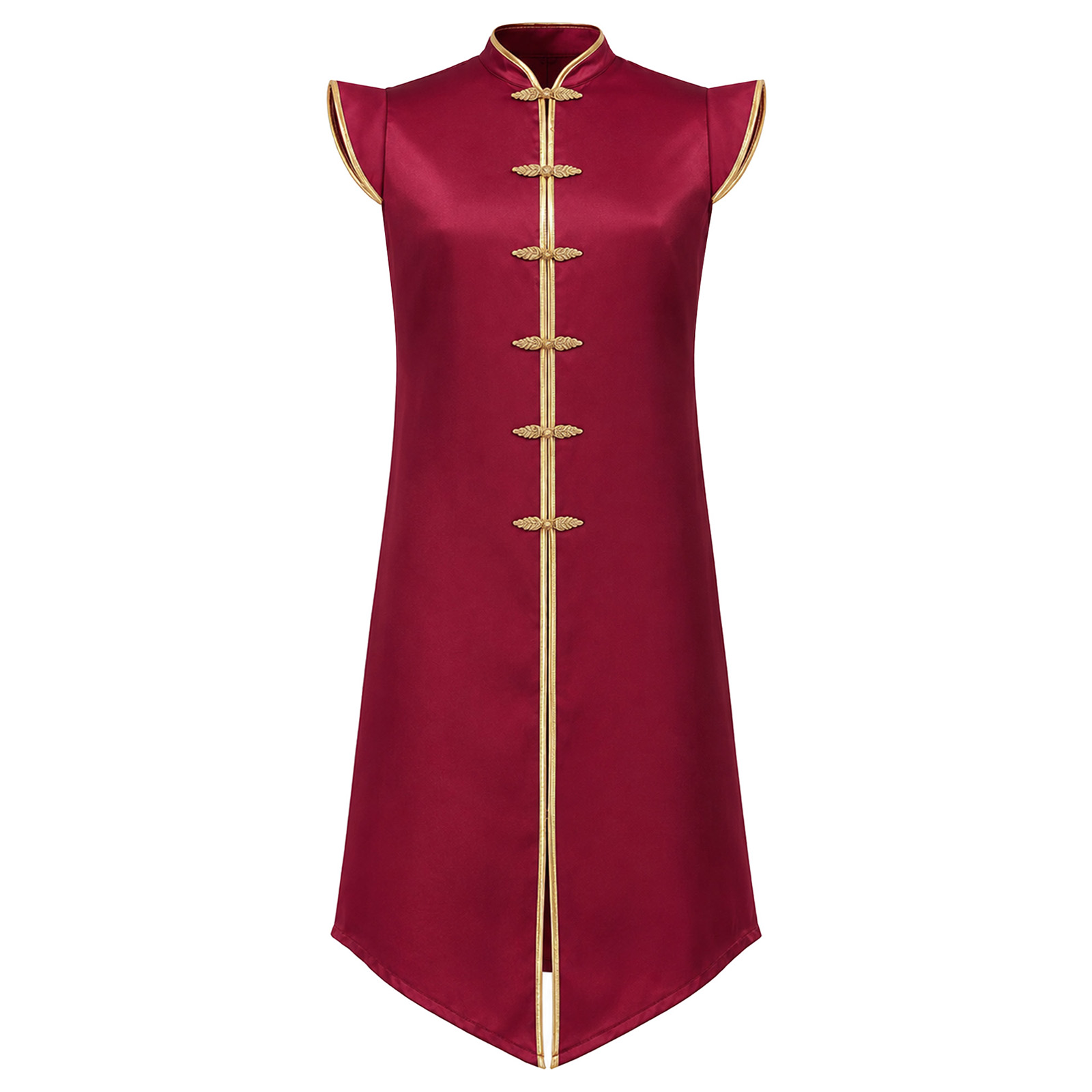 Men Medieval Long Vest Cap Sle - огляд і ціна Jackets
