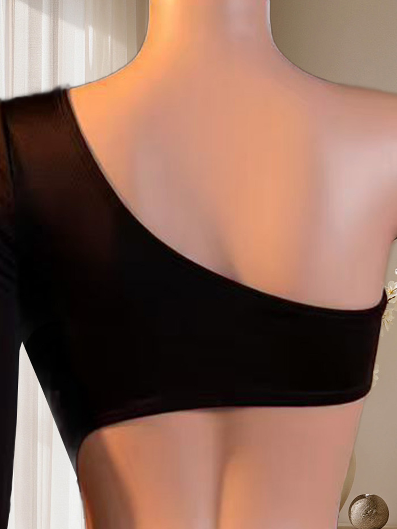 Women One Shoulder Long Sleeve - огляд і ціна Underwear