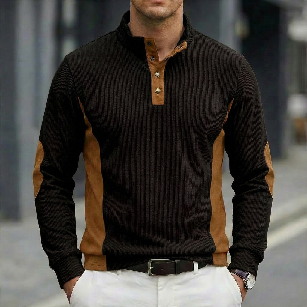 Hot selling New Casual Corduro - огляд і ціна Corduroy Button Up Shirt Men