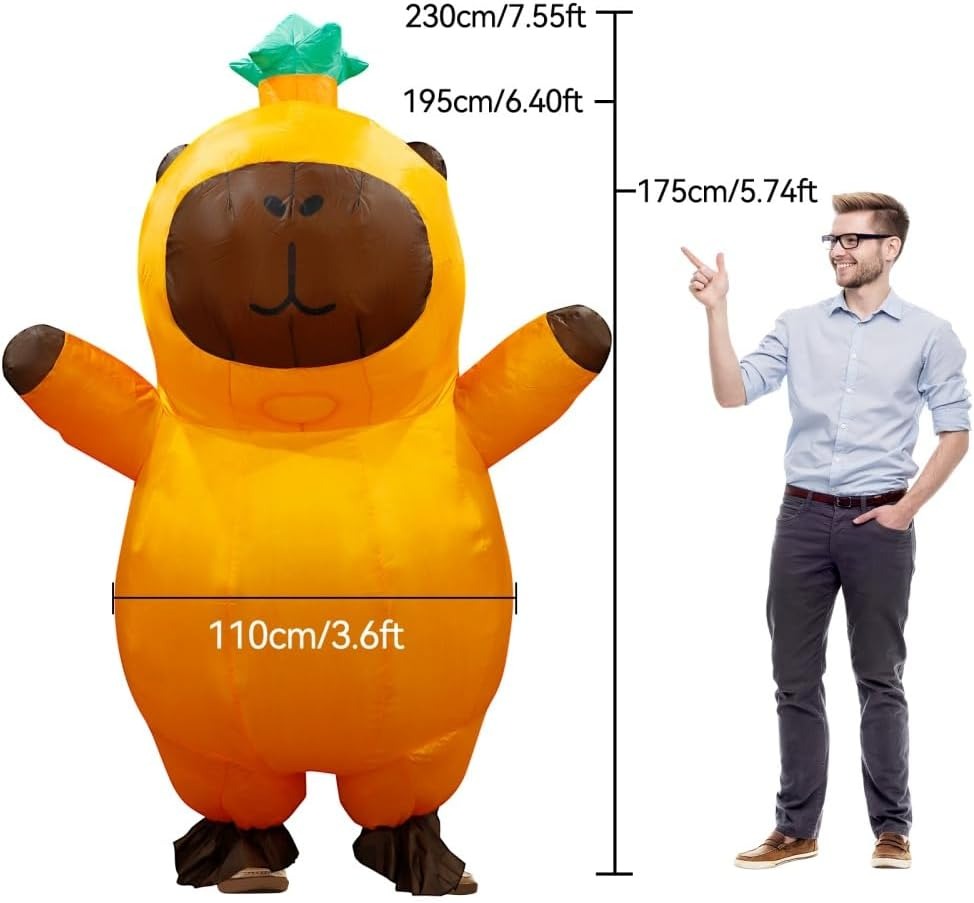 Capybara Inflatable Costume Ad - огляд і ціна Suits