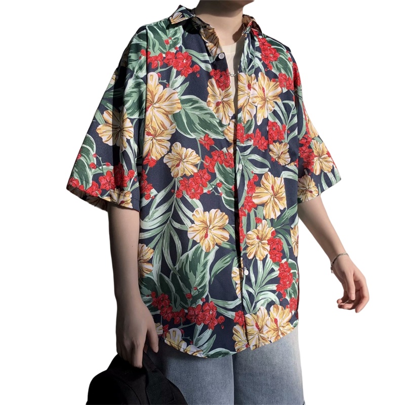 Casual Hawaiian Retro Floral P - огляд і ціна Vintage Hawaiian Floral Shirt
