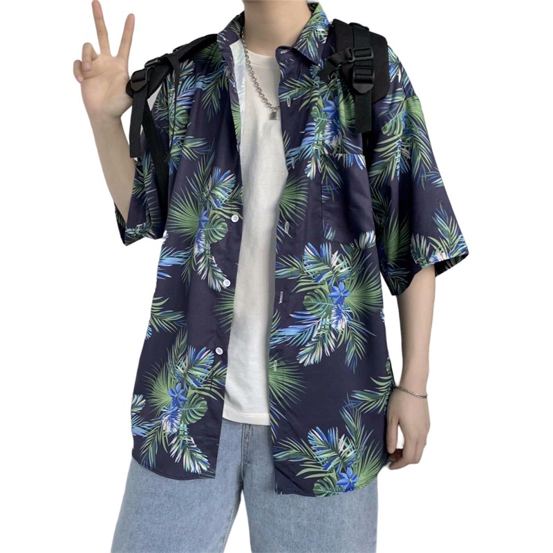 Casual Hawaiian Retro Floral P - огляд і ціна Vintage Hawaiian Floral Shirt