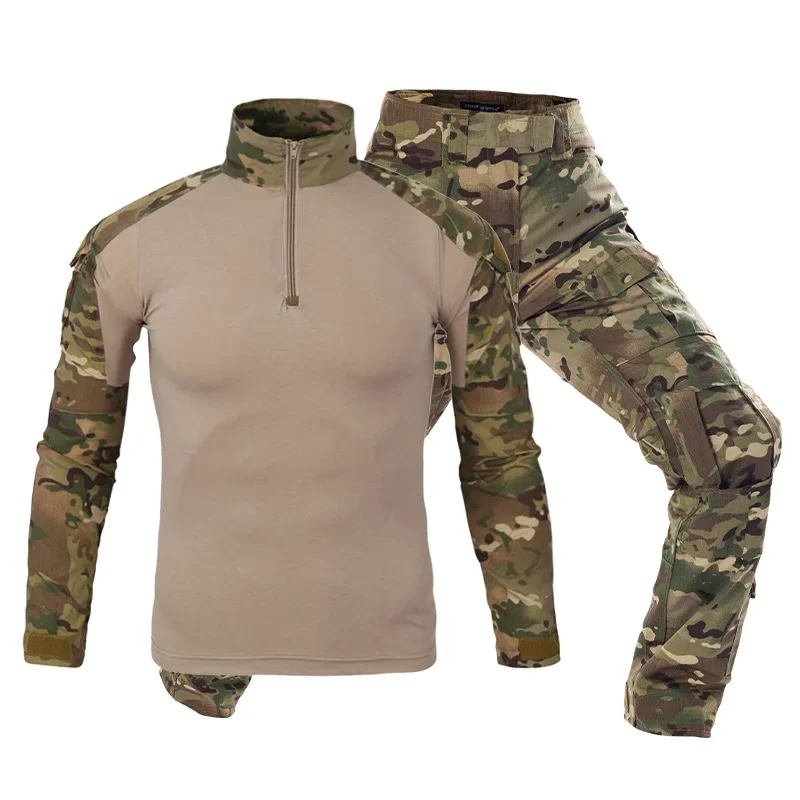 Men's Tactical Combat Uniform  - огляд і ціна Tactical Military Shirt Cargo