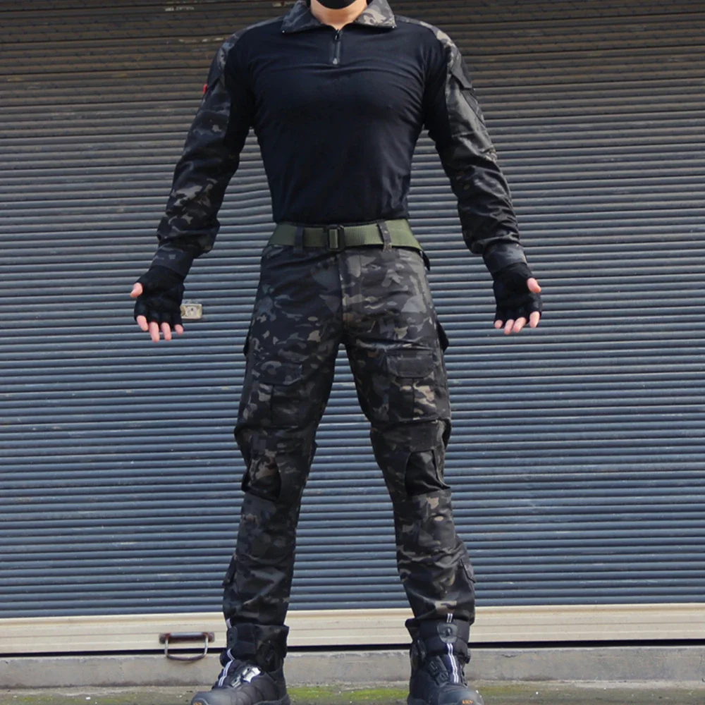 Men's Tactical Combat Uniform  - огляд і ціна Tactical Military Shirt Cargo