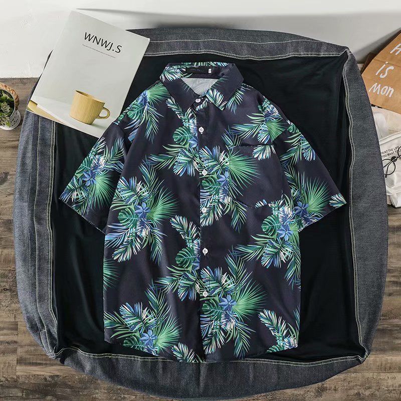 Vintage Floral Short Sleeve Me - огляд і ціна Vintage Hawaiian Floral Shirt