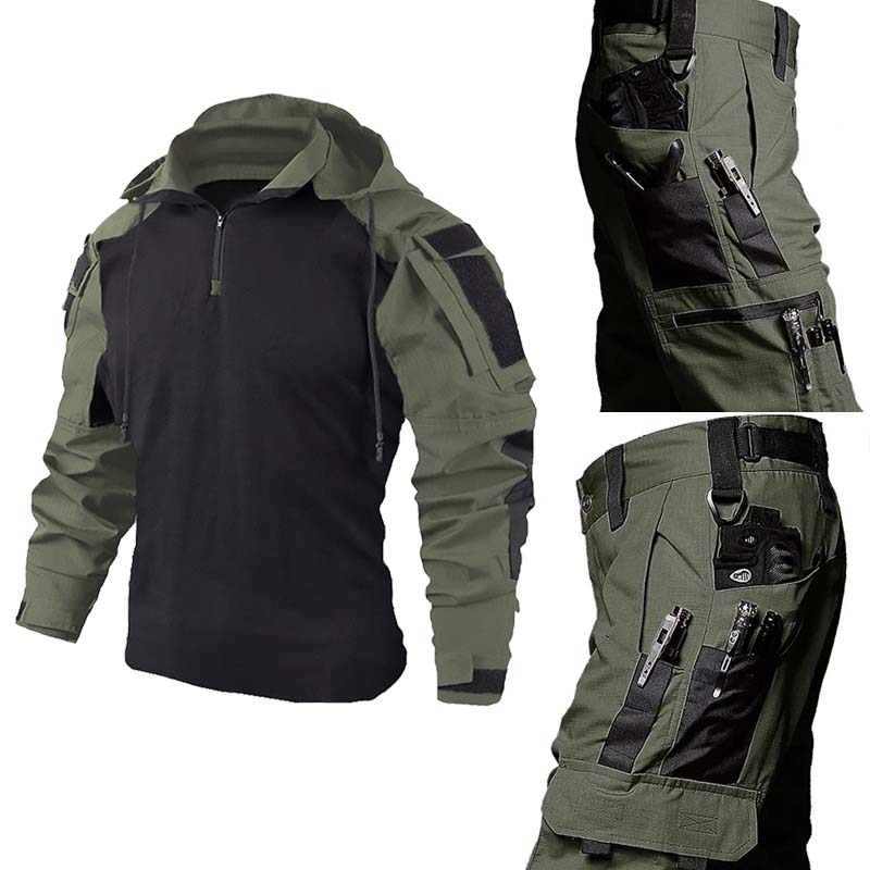 Tactical Military Uniform Set  - огляд і ціна Tactical Military Shirt Cargo