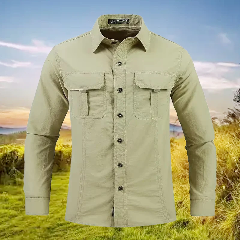 5XL Men Lightweight Quick-Dryi - огляд і ціна Tactical Military Shirt Cargo