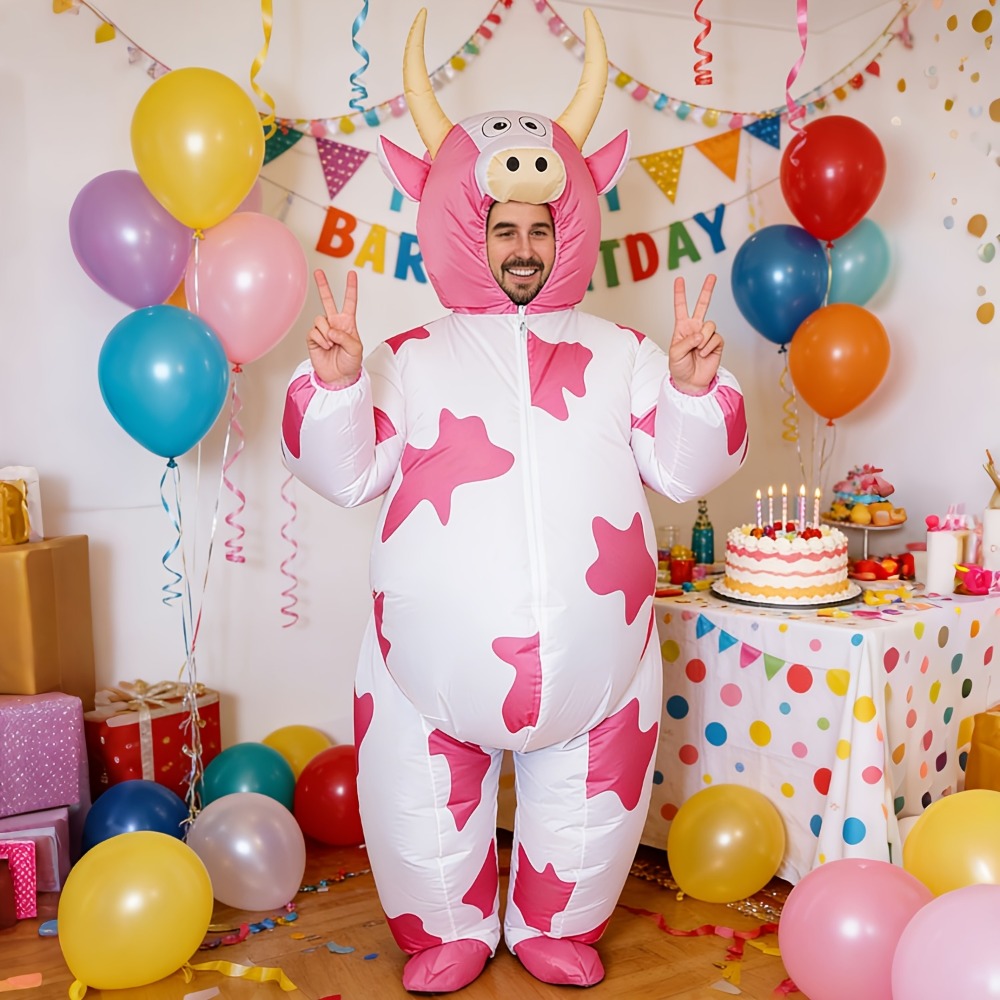 Funny Inflatable Pink Cow Cost - огляд і ціна Suits