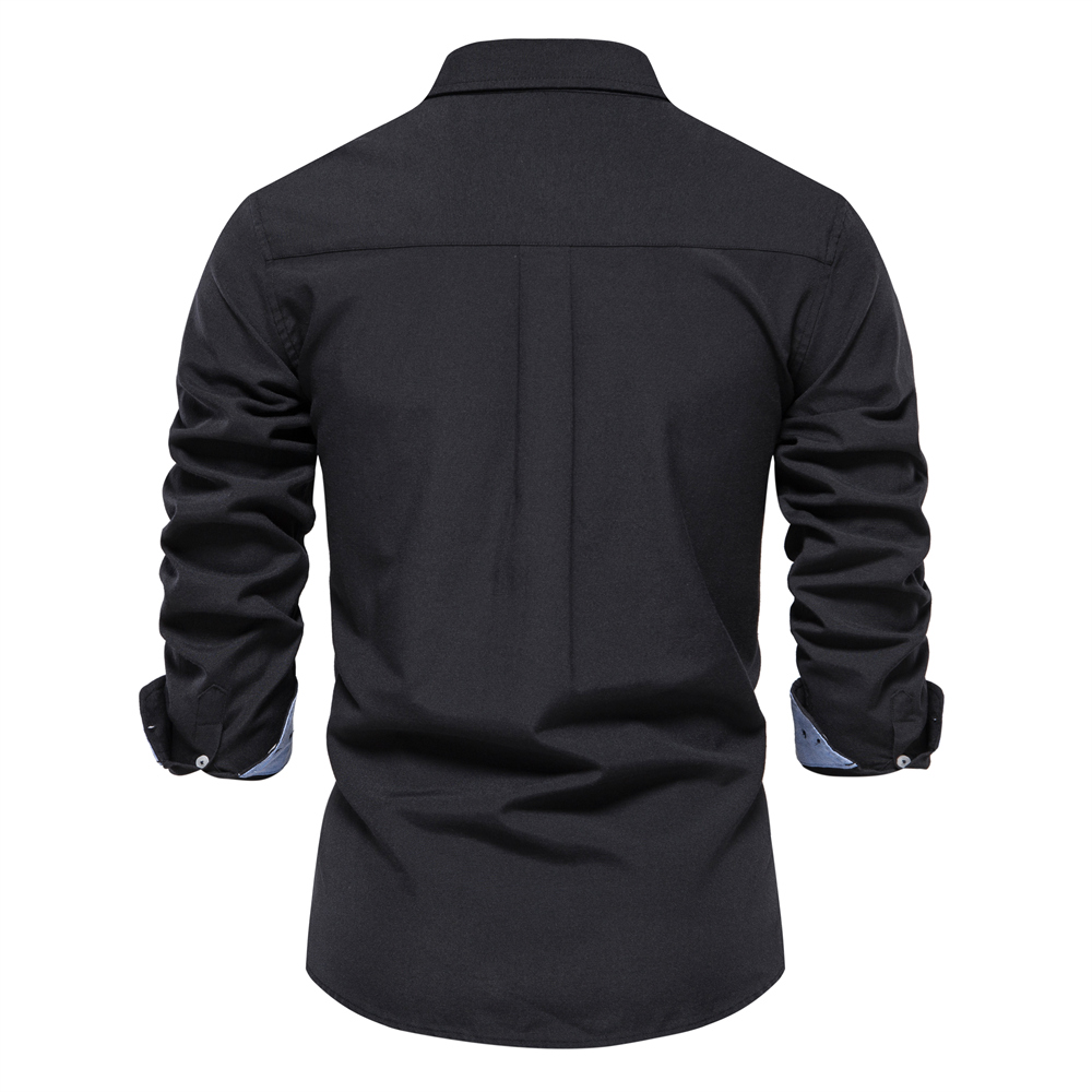 AIOPESON 2023 New Autumn Cotto - огляд і ціна Oxford Cotton Casual Shirt Business