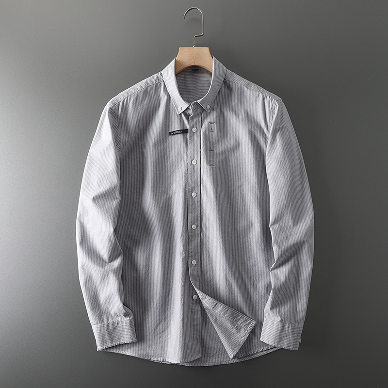 Men's Fashion Business Wedding - огляд і ціна Oxford Cotton Casual Shirt Business