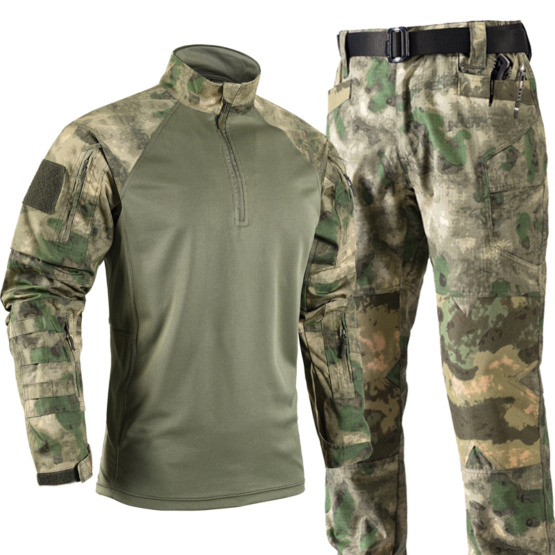 Men's Tactical Combat Uniform  - огляд і ціна Tactical Military Shirt Cargo