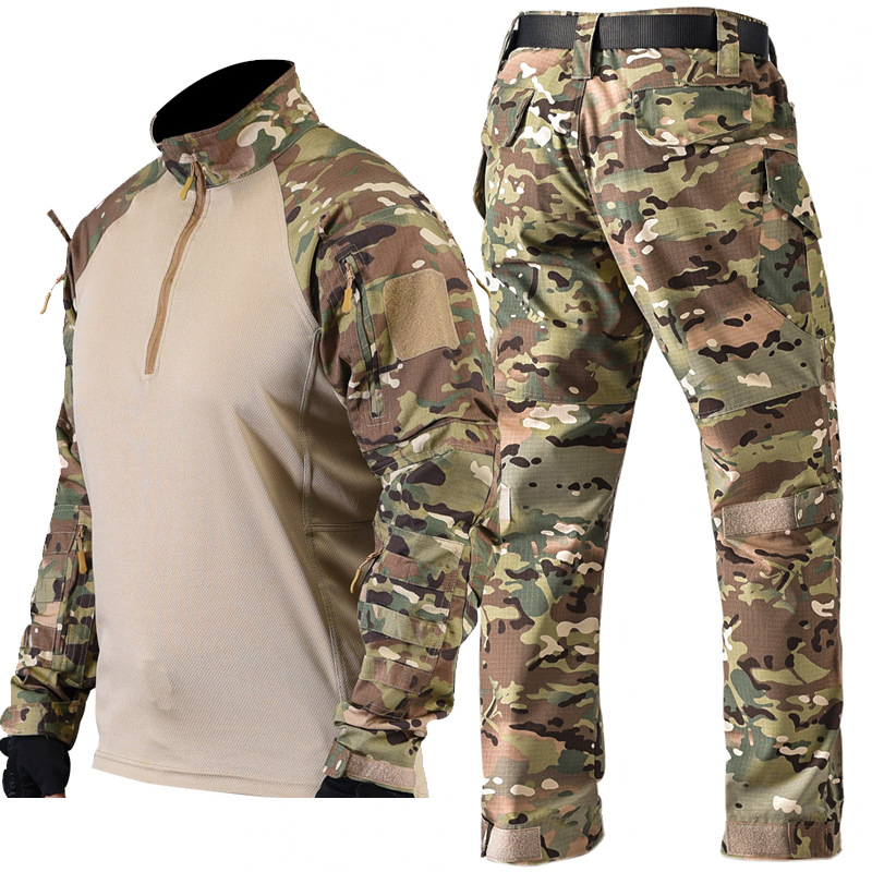 Men's Tactical Combat Uniform  - огляд і ціна Tactical Military Shirt Cargo