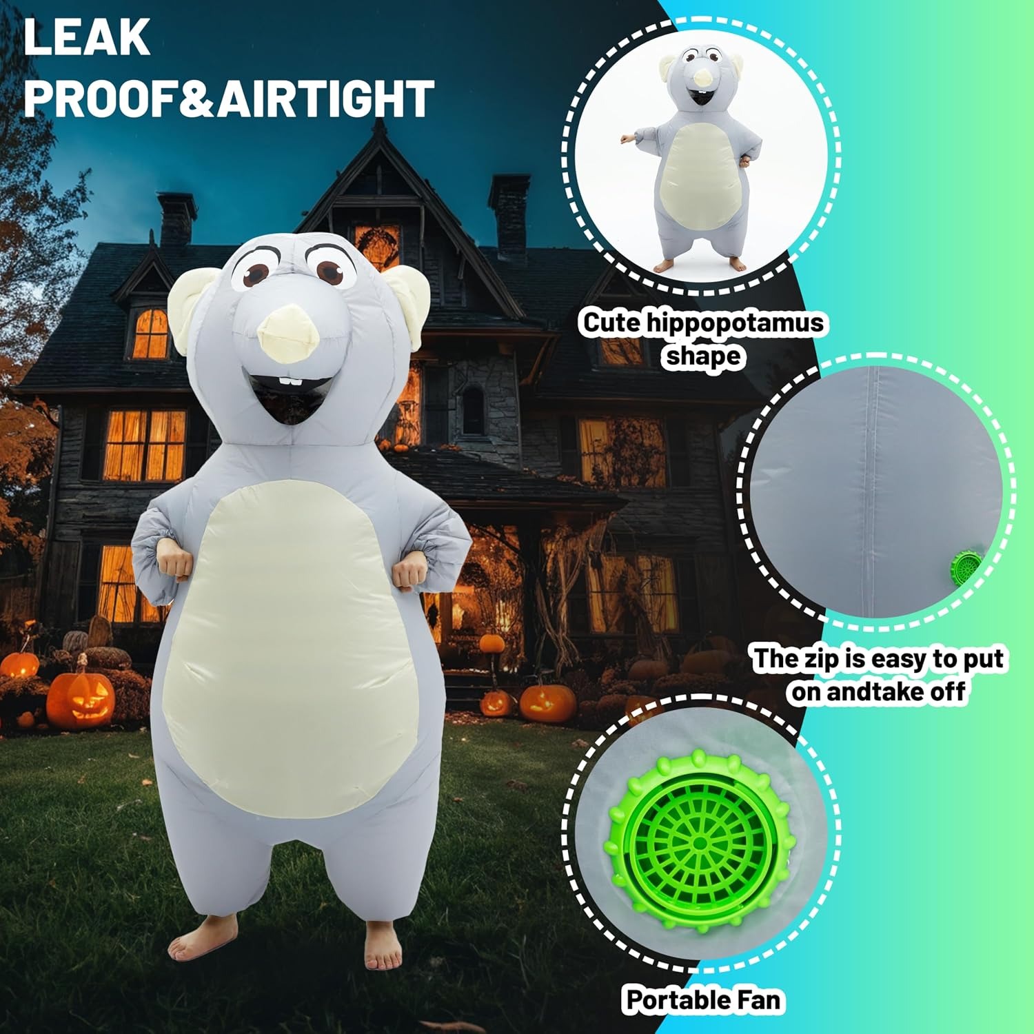 Inflatable Mouse Costume for A - огляд і ціна Suits