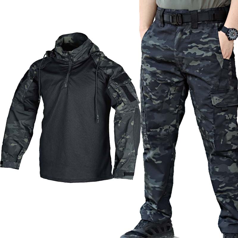 Tactical Uniform Set Military  - огляд і ціна Tactical Military Shirt Cargo