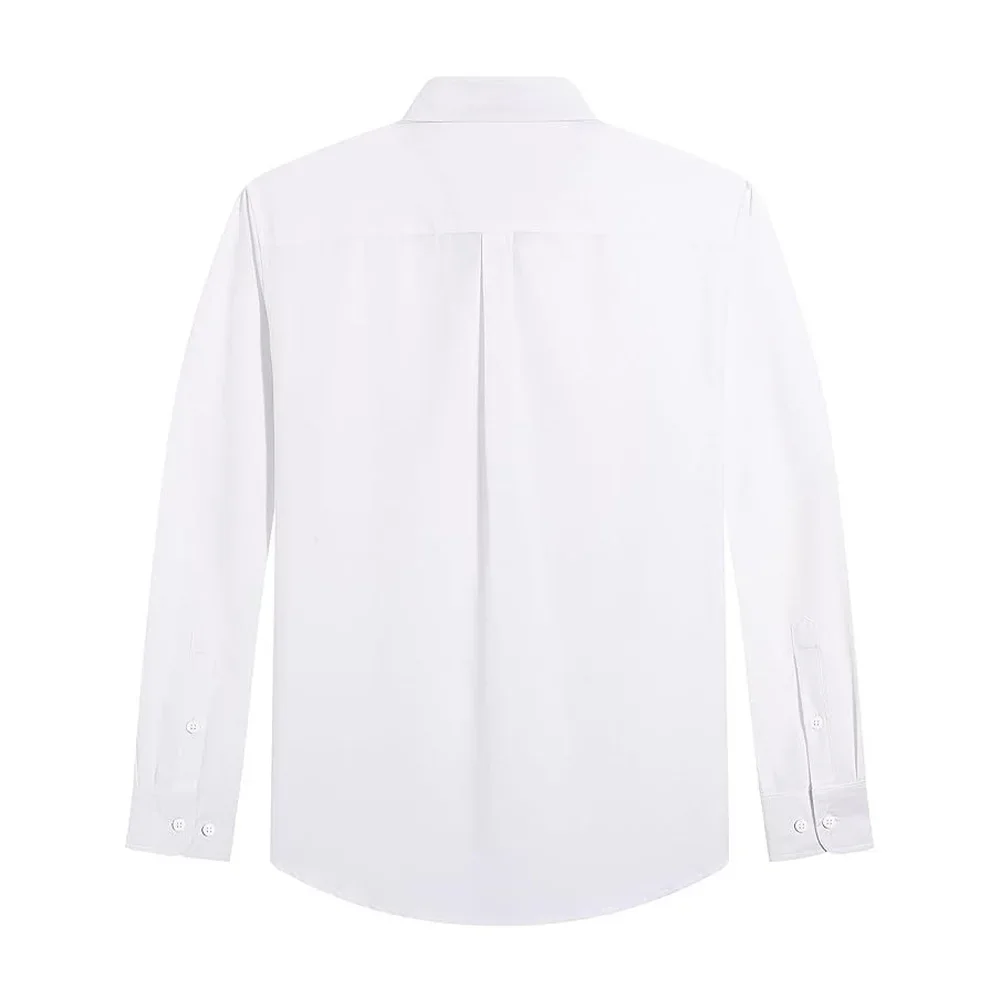 Men's Long Sleeve Shirts Solid - огляд і ціна Oxford Cotton Casual Shirt Business